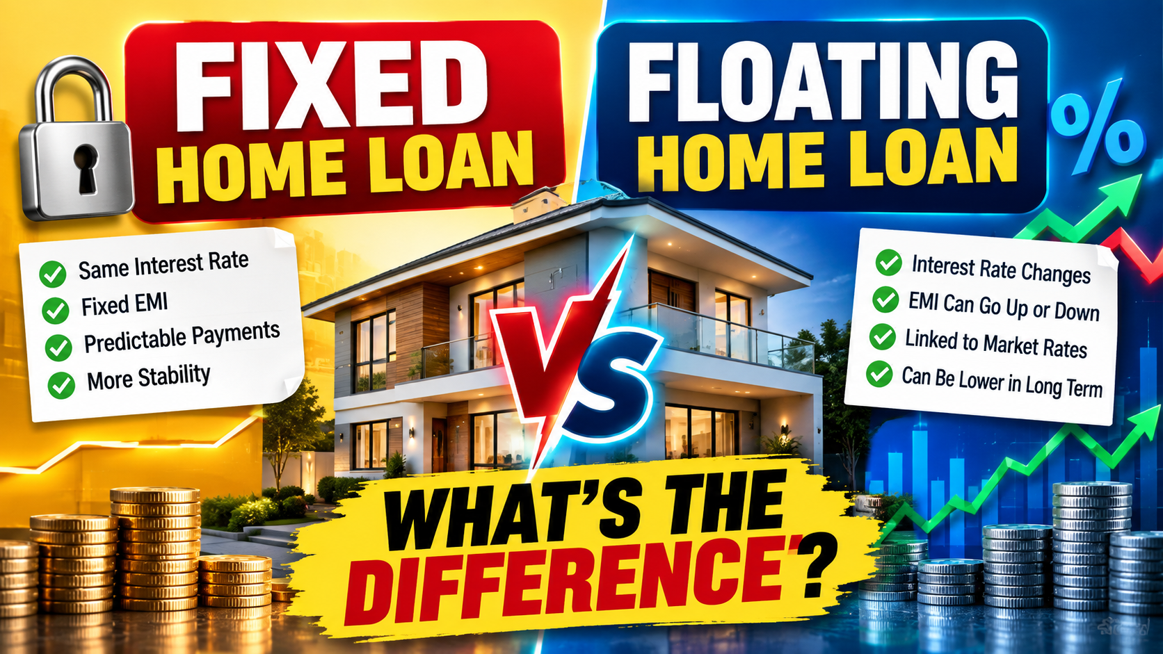 Fixed vs Floating Home Loan What’s the Difference